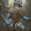 Placeholder: a cougar warrior in blue and white battle armor, a highly detailed illustration, background of Inka jungle, realistic render, 8 k, micro detail, intricate, elegant, centered, digital painting, Artstation, smooth, sharp focus, illustration, artgerm, tomasz alen kopera, peter mohrbacher, donato giancola, joseph christian leyendecker, wlop, boris vallejo