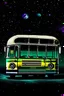 Placeholder: a bus in the space