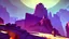 Placeholder: FROM THE PLAYER,stylized,canyon,dungeons map,post apocalyptic,AI,futuristic,roboquest,4k,details stylized,boss enermy,rogulikes