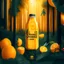 Placeholder: Social Media Design for a For orange juice in the orange forest