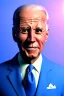 Placeholder: Waist up Portrait, joe Biden as muppet doll, Blue suit retro style, photo studio, blue background, unreal engine 5, concept art, art station, god lights, ray tracing, RTX, lumen lighting, ultra detail, volumetric lighting, 3d.