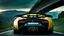 Placeholder: Super Evil Bugatti merged Hyper Sport, desktop wallpaper, 4K, Cinematic, rear view