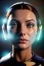 Placeholder: Ultra Realistic retro sci-fi scene, portrait, brunette woman, sweet Monica Belucci face, perfect iris, glow eyes, makeup. Alien Saturn background, Retro sci-fi style, helmet, tight latex coat, fog, rain, soft color, highly detailed, unreal engine 5, ray tracing, RTX, lumen lighting, ultra detail, volumetric lighting, 3d, finely drawn, high definition, high resolution.