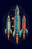 Placeholder: Space Rockets design, sophisticated, dominating design