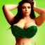 Placeholder: fullbody portrait of beautiful booty young busty atletic amazon woman with big green emerald eyes with big emeralds necklace by Anthony Devas 8k