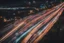 Placeholder: long exposure photography, cars, traffic, night