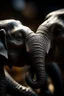 Placeholder: macro photo of elephants kissing over swirls,shot on Hasselblad h6d-400c, zeiss prime lens, bokeh like f/0.8, tilt-shift lens 8k, high detail, smooth render, down-light, unreal engine, prize winning