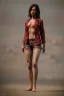 Placeholder: Ultra Realistic image, 25 years old brunette woman, Madrid, portrait, small stature, 1,54 cm tall, 50 kg weight, too small chest, yakuza body tattoo, vibrant color, highly detailed, art stations, concept art, smooth, unreal engine 5, god rays, ray tracing, RTX, lumen lighting, ultra detail, volumetric lighting.