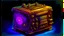 Placeholder: John Harris Style page, dark serious 1990s style, ((masterpiece, best quality)), (((solo))), full color, retro anime style, full color, dark serious 1980s steampunk puzzle box, magic, watercolor,