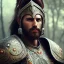 Placeholder: portrait of a warrior with turk man themed armour, extremely detailed, UHD, 8k,The close-up camera effect,sharp focus, perfect position,hyperphotorealistic, unreal engine 5, octane render