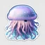 Placeholder: Sticker Kawaii Pastel Goth Cute Creepy Creature jellyfish high detailed, 4k resolution, digital paiting, cute, art, no background 3d pixar disney the cinematic FKAA, TXAA, and RTX graphics technology employed for stunning detail.