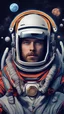 Placeholder: Thor as astronaut surreal 8K image