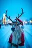 Placeholder: christmas raindeer santa claus snowy