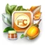 Placeholder: Favicon for eshop with natural cosmetics.