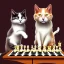 Placeholder: cat playing chess