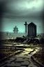 Placeholder: An image of a desolate graveyard under a brooding sky, a lone grave digger with a shovel, surrounded by abstract, futuristic elements. The open grave is filled with crisp, high-resolution stacks of money, conveying a sense of isolation and melancholy.