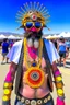 Placeholder: lord of the nerds at burning man festival