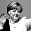 Placeholder: Angela Merkel in a Nazi army Uniform doing a Nazi salute