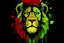 Placeholder: king of the jungle simple 3 colours