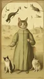 Placeholder: Hieronymus Bosch style nightmares humans with cats