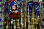 Placeholder: Thom Yorke stained glass, Tesselated, stained glass,panels, glass, lead, window, medieval church