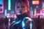 Placeholder: portrait realistic cyber Russian girl half dressed appealing, nightlife costume, she is looking at her holographic watch, futuristic uplifting mood and motivation theme, science fiction, spectacular landscape spring season in cyberpunk city, incredibly beautiful in the cyber-city street, stunning intricate meticulously detailed dramatic digital illustration volumetric lighting, 200 megapixels 8K resolution, back-lit soft lights, photo-realistic arts, realistic photography, neon colo