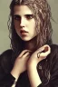 Placeholder: Danish Singer MØ face, Style John Kenn Mortensen,