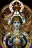 Placeholder: art by Alfons Mucha and Patrick Woodroffe, stained glass motif, bilateral symmetry, Ouroboros, infinity symbol, mystical, mechanistic, metaphysical, serpentine, cosmic, nebula, HD 4K, sharp detail, photo-realistic, octane rendering, award winning photography, cinematic lighting