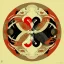 Placeholder: Ukiyo-e styled art, yin and yang sign