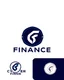 Placeholder: Cyber Finance logo Simple, easy and beautiful logo