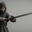 Placeholder: ninja holding katana, unreal engine 5, octane render,cinema4d, dynamic lighting, 8k, redshift render, highly, hyperrealism ultra detailed, hyper realistic.