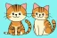 Placeholder: cute cat isolated illustrations