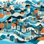Placeholder: Illustrate abstract community and neighborhood in layers or waves in Theo Van Den Boogard style-showing resonance. Show people as well