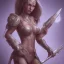 Placeholder: Sexy alien princess warrior full image