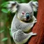 Placeholder: koala dressd like a ninja