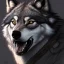 Placeholder: Suited Wolf Black