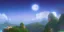 Placeholder: night blue sky stars crescentmoon