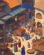 Placeholder: A lively street market in a bustling medieval town, with merchants, entertainers, and townsfolk going about their daily lives, in the style of detailed pixel art, a rich tapestry of colors and textures, dynamic lighting and shadows, inspired by the works of Hieronymus Bosch and Bruegel the Elder, 8K resolution, inviting viewers to lose themselves in the myriad of stories unfolding within the scene.