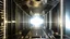 Placeholder: a 3d fractal stage structre made of metallic color 3d structures, pertty artistc background,dynamic lights