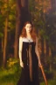 Placeholder: Full body portrait, painting, medium shot lady NewEnglandGothic