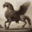 Placeholder: A creature with a combination of an eagle's head and a horse's body