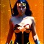 Placeholder: Epic Drawing fullbody Portrait of adult WonderWoman beautiful busty gustav klimt style 4k