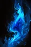 Placeholder: Blue fire