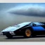 Placeholder: hyperrealism Drawing of 'Lamborghini Countach' three quarter view,by gaston bussiere, greg rutkowski, yoji shinkawa, yoshitaka amano, tsutomu nihei, donato giancola, tim hildebrandt,oil on canvas, cinematic composition,Sharp detail,extreme detail,fit car inside picture,16k