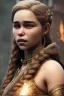 Placeholder: emilia clarke, viking clothes, realistic, unreal engine, cinematic lighting, octane render, particles fire, particles fog, particles smoke,