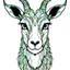 Placeholder: Goat, front view, mandala, minimal lines, cartoon, white back ground color, real style, realistic, minimalistic, minimal black line art, line art, crisp line art, unique coloring sheet, outlined, outline, crisp, crisp line edges, illustration, thin lines, crisp clear lines, line art, clean line art, unique, 8k, amazing, masterpiece, no colors, no dark color, no black color, avoid thick black, minimalistic line edges, pure white back ground, image character full fit to page,