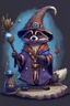 Placeholder: Raccoon wizard