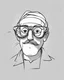 Placeholder: cartoon - vector - glasses -Arduino - white backgruend