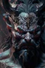 Placeholder: demon zeus , trending on artstation, sharp focus, studio photo, intricate details, highly detailed, by greg rutkowski