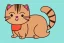 Placeholder: cute cat isolated illustrations